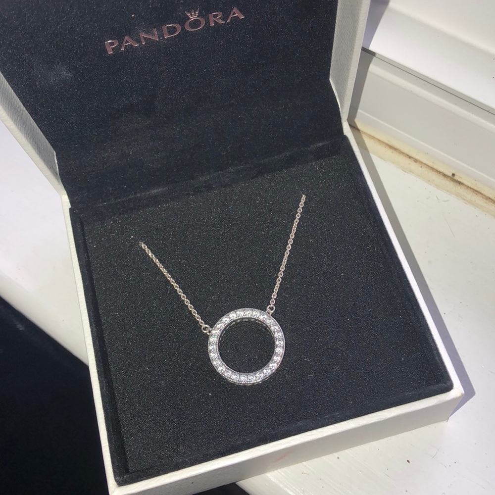 Sterling Silver Pandora Necklace - Picture 2 of 3